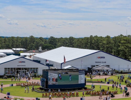 Project Showcase: Arena Americas tents the U.S. Open